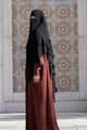 Üç Katlı Peçeli Khimar Sufle