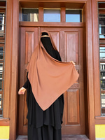 200 x 73 CM BÜYÜK BOY ŞAL - Taba rengi