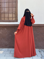 NİSA ELBİSE/ FERACE - Taba rengi