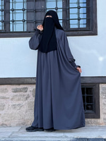 NİSA ELBİSE/ FERACE - GRI