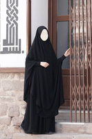 Sultanbaş Çarşaf Takımı - Özel Dikim - Siyah