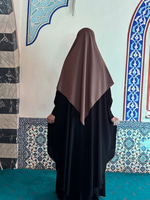 120 x 120 CM KARE EŞARP - Taba rengi