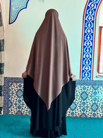 140 x 140 CM BÜYÜK BOY KARE EŞARP - Taba rengi