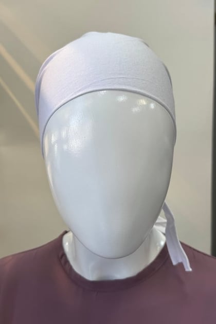 DİKİŞSİZ BEYAZ BONE