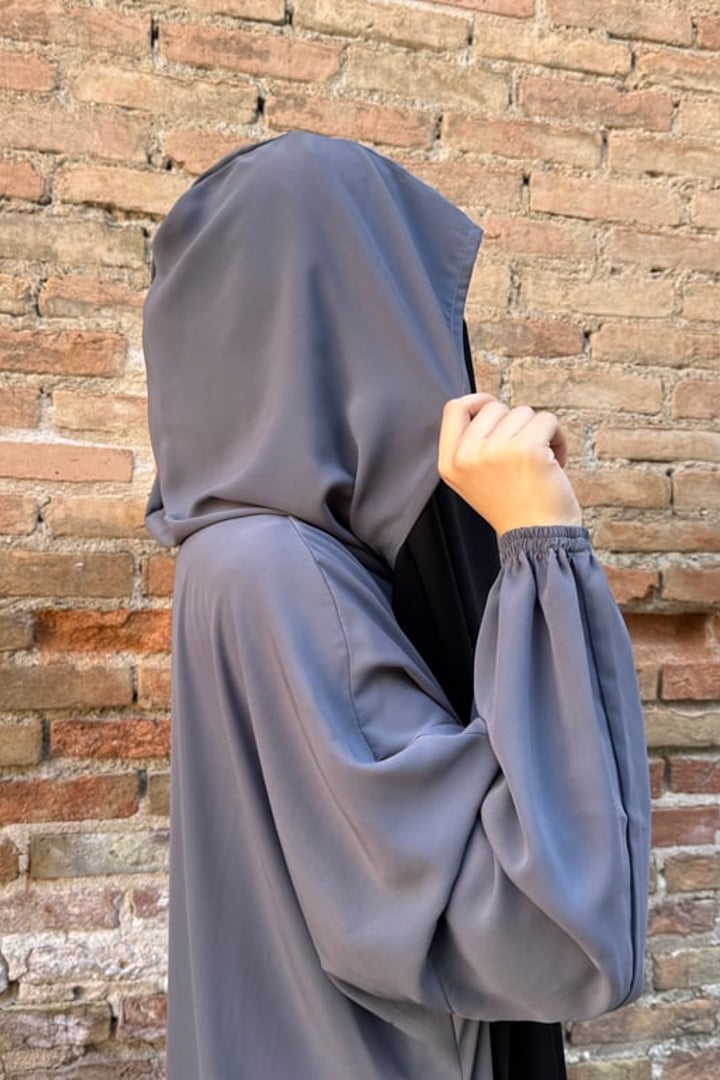 Elif Geniş Pantolonlu Abaya Takımı