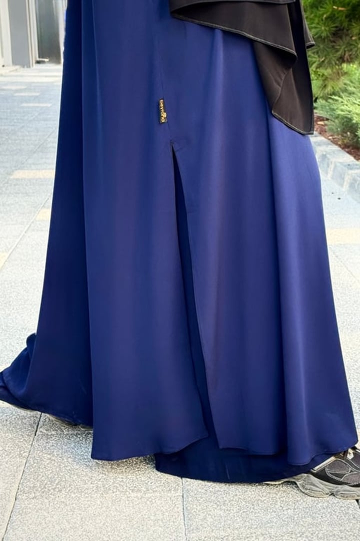 Elif Geniş Pantolonlu Abaya Takımı