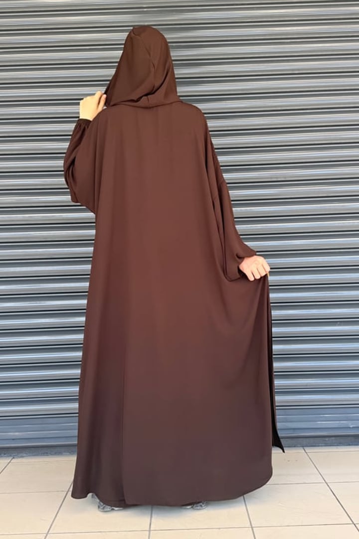 Elif Geniş Pantolonlu Abaya Takımı