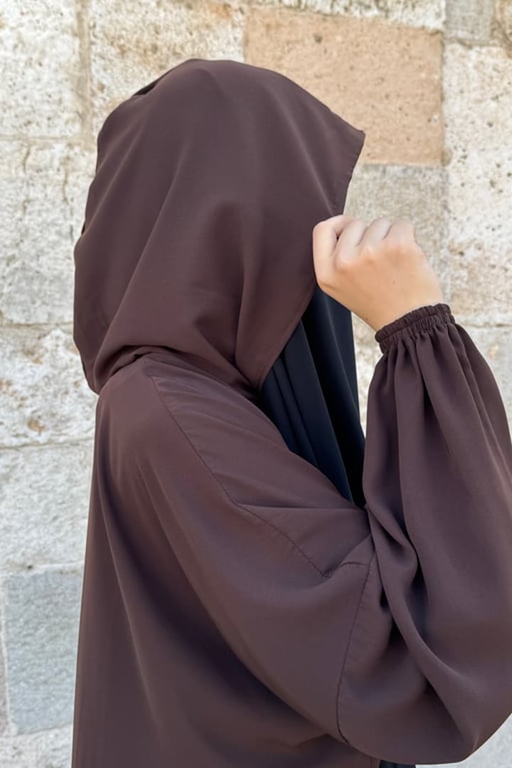 Elif Geniş Pantolonlu Abaya Takımı